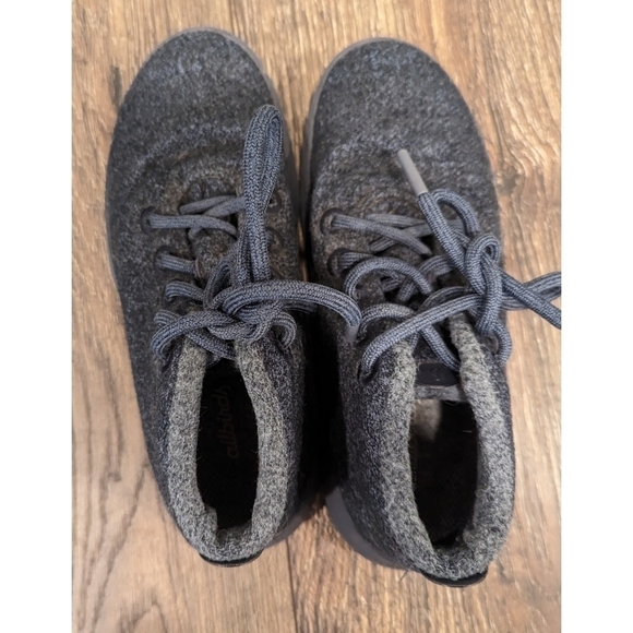 Allbirds Heathered Grey Wool Runners Size Women's 7 - Picture 3 of 8